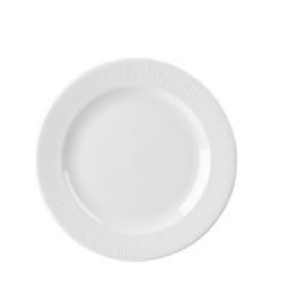 Picture of CHURCHILL BAMBOO FOOTED PLATE 9" WHITE (CASE OF 12)