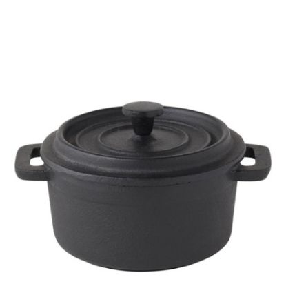 Picture of CAST IRON ROUND MINI CASSEROLE 4" 9oz (SINGLE)