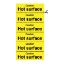 Picture of Caution Hot Surface Self Adhesive 200x100mm