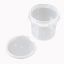 Picture of POLYPROPYLENE TAMPER EVIDENT ROUND CONTAINER AND LID 280ML