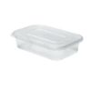 Picture of Plastic Takeaway Container & Lid 500cc 174x120mm Clear (Pack Of 50)