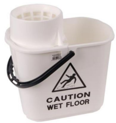 Picture of PROFESSIONAL BUCKET & WRINGER 15L WHITE