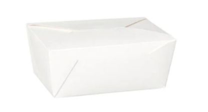 Picture of DISPO-PAK WHITE KRAFT FOOD CONTAINER 98oz NO.4 (PACK OF 40)