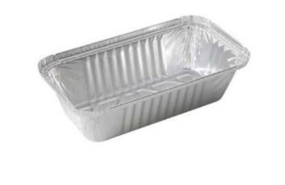 Picture of FOIL TAKE AWAY CONTAINER 147 x 123mm 480ML NO.2 (1000)