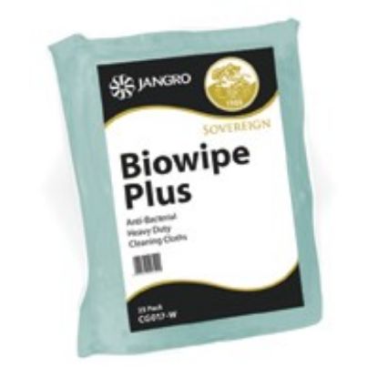 Picture of JANGRO PREMIUM BIOWIPE PLUS 50X36cm GREEN (PACK OF 25)