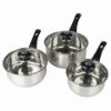 Picture of 3 Piece Pan Set Stainless Steel - Induction Suitable