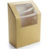 Picture of Vegware Kraft Tortilla Box  (Case Of 500)