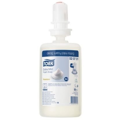 Picture of TORK PREMIUM FOAM SOAP EXTRA MILD S4 1L (6)