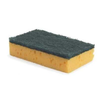 Picture of JANGRO ABRASIVE FOAM SCOURER YELLOW / GREEN (SINGLE)