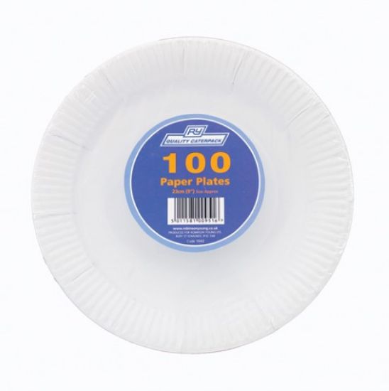 Picture of ECONOMY PAPER PLATE 9" x 100