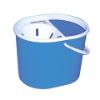 Picture of Lucy Oval Mop Bucket & Sieve 15l Blue