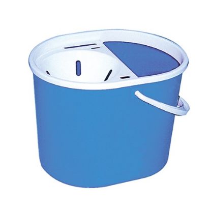Picture of LUCY OVAL MOP BUCKET & SIEVE 15L BLUE