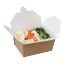 Picture of Compostable Kraft Multi Food Box 800ml (250)