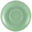 Picture of GENWARE COFFEE CUP SAUCER GREEN 16cm/6.25" (6)