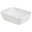 Picture of GENWARE PORCELAIN RECTANGULAR PIE DISH WHITE 15.5x11.5CM 17oz