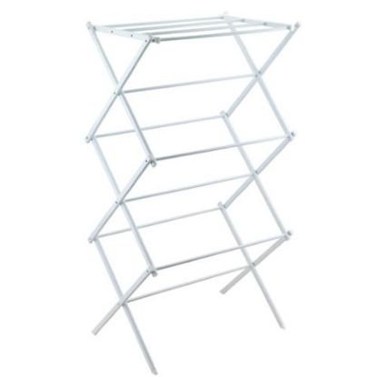 Picture of Concertina Clothes Airer Folding White