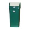 Picture of Swing Top Bin 50l Green