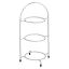 Picture of Chrome 3 Tier Cake Plate Stand (To Hold 17cm Plates)