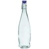 Picture of Table Water Bottle Glass With Blue Lid 35oz (Single)