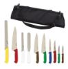 Picture of 10 Colour Coded Knife Set (Includes A Case)