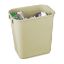 Picture of Rectangular Waste Bin 12ltr 31x28 6x21cm Beige
