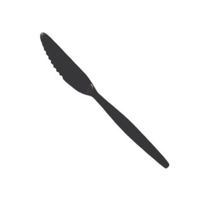 Picture of Polycarb Table Knife Black (12)