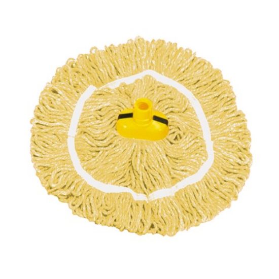 Picture of FREEDOM MIDI LOOPED SOCKET MOP HEAD 17" YELLOW