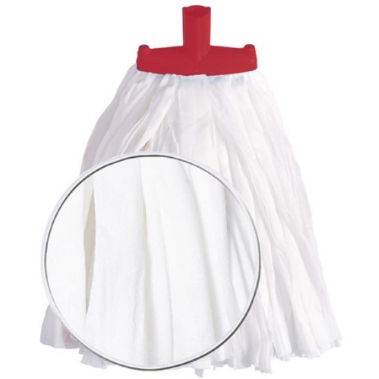 Picture of PRAIRIE BIG WHITE MOP HEAD 16oz RED