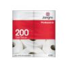 Picture of Jangro Twin Wrapped Toilet Roll Pure 200sht 2ply (Case of 36)