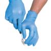 Picture of Jangro Premium Nitrile 5g Nitrile Glove Powder Free Blue Extra Large (Pack 0f 100)