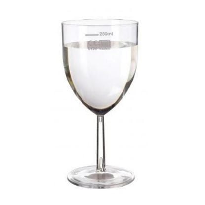 Picture of CLARITY POLYCARBONATE WINE GLASS L@250ml (SINGLE)