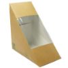 Picture of Vegware Standard Fill 65mm Kraft Sandwich Wedge (Case Of 500)