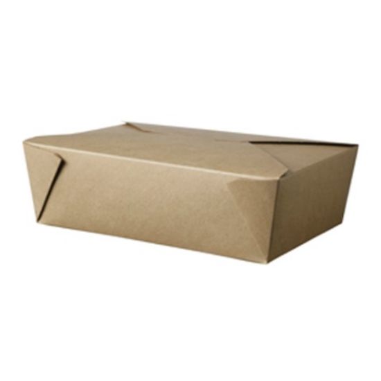 Picture of KRAFT BIOPAK BOX NO 8 BROWN 160x125x70mm 1300ml (PACK OF 50)