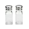 Picture of Salt/Pepper Shaker 2oz Glass & Chrome Nostalgic
