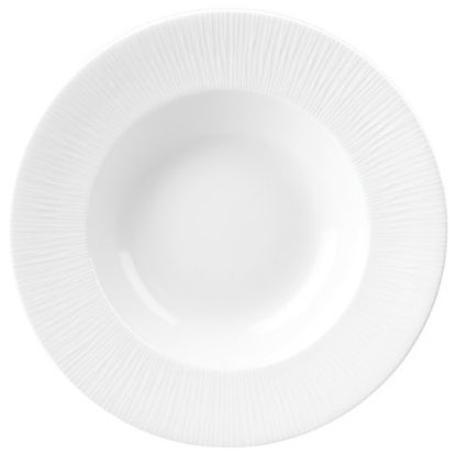 Picture of CHURCHILL BAMBOO WIDE RIMMED BOWL 8.25" WHITE (CASE OF 12)