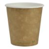 Picture of Vegware Single Wall 10oz Brown Kraft Cup 89 Series (Pack Of 50)