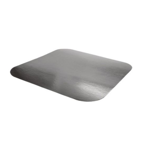 Picture of PACK OF 250 BOARD LIDS FOR SQUARE FOIL TRAY 9"