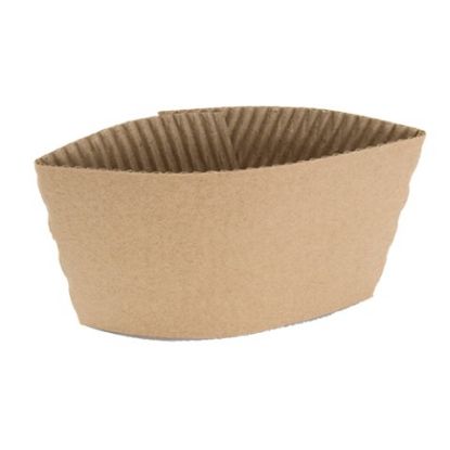 Picture of CLUTCH SLEEVE FOR 10/12/16oz CUPS BROWN (PACK OF 100)