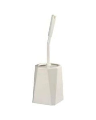 Picture of TOILET BRUSH AND HOLDER CLOSED WHITE