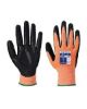 Picture of Nitrile Foam Glove Cut B13 Amber/Black Size 10/XL