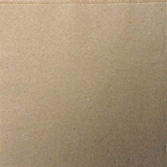 Picture of NAPKIN LUNCH 33cm x 33cm KRAFT BROWN 2PLY (PACK OF 100)