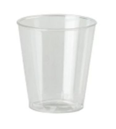 Picture of DISPOSABLE PLASTIC SHOT GLASS CE 1oz 30ml (PACK OF 50)