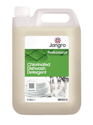 Picture of JANGRO CHLORINATED DISHWASH DETERGENT 5LTR (CASE OF 2) **DG**