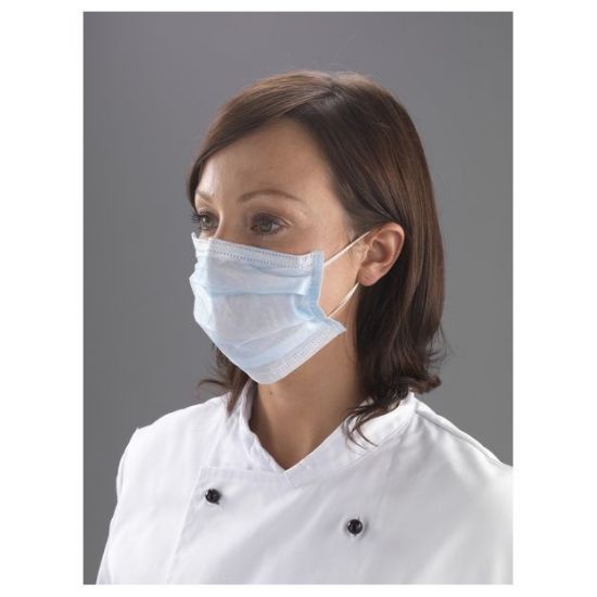 Picture of 3PLY GENERAL PURPOSE TYPE I FACE MASK (PACK OF 50)