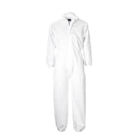 Picture of DISPOSABLE COVERALL WHITE -  XXXL