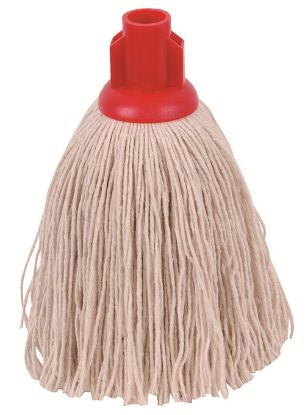Picture of TWINE PLASTIC SOCKET MOP HEAD 200G RED