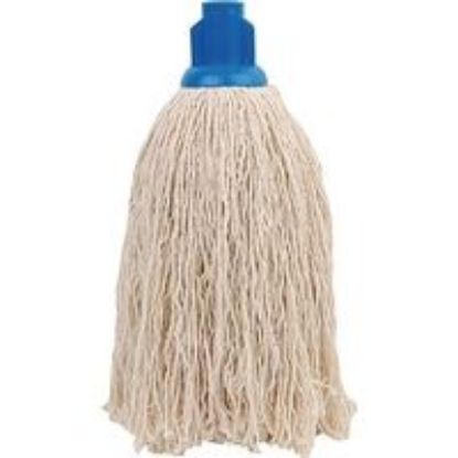 Picture of TWINE PLASTIC SOCKET MOP HEAD 300 GRM BLUE