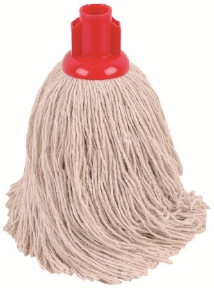 Picture of TWINE PLASTIC SOCKET MOP HEAD 300 GRM RED