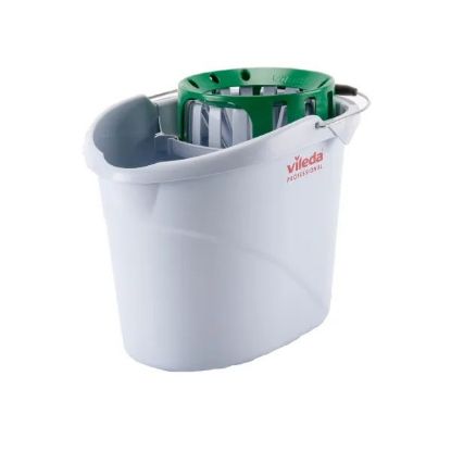 Picture of VILEDA SUPERMOP AG BUCKET & WRINGER 10L GREEN