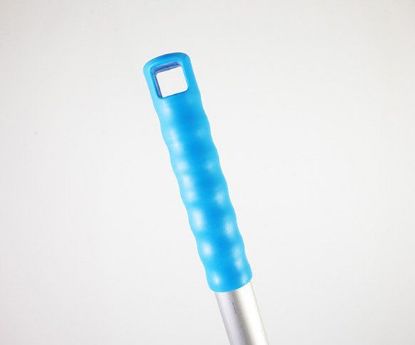 Picture of ALUMINIUM HANDLE WITH COLOUR GRIP 1200MM BLUE